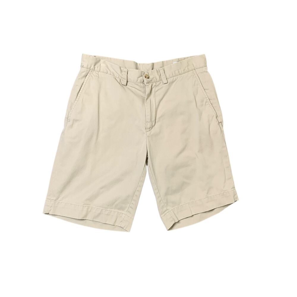 Polo Ralph Lauren Shorts Mens 30 Khaki Light Classic Fit Flat Front Golf Chino